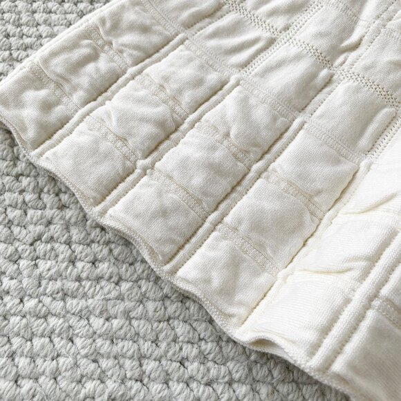 Chanel Classic Check Knit Strapless Dress - Picture 4 of 11